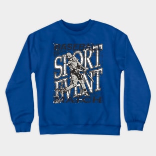 Sport Event Baseball Match Abstract Crewneck Sweatshirt